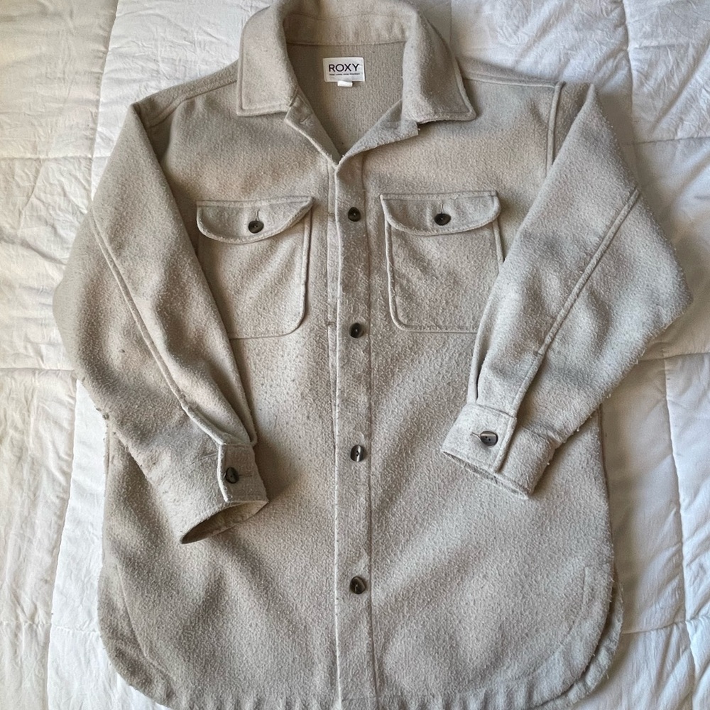 Women’s Roxy Beige Shacket